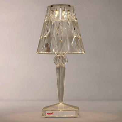 Kartell Battery Table Lamp Clear Kartell Battery Table Lamp Clear
